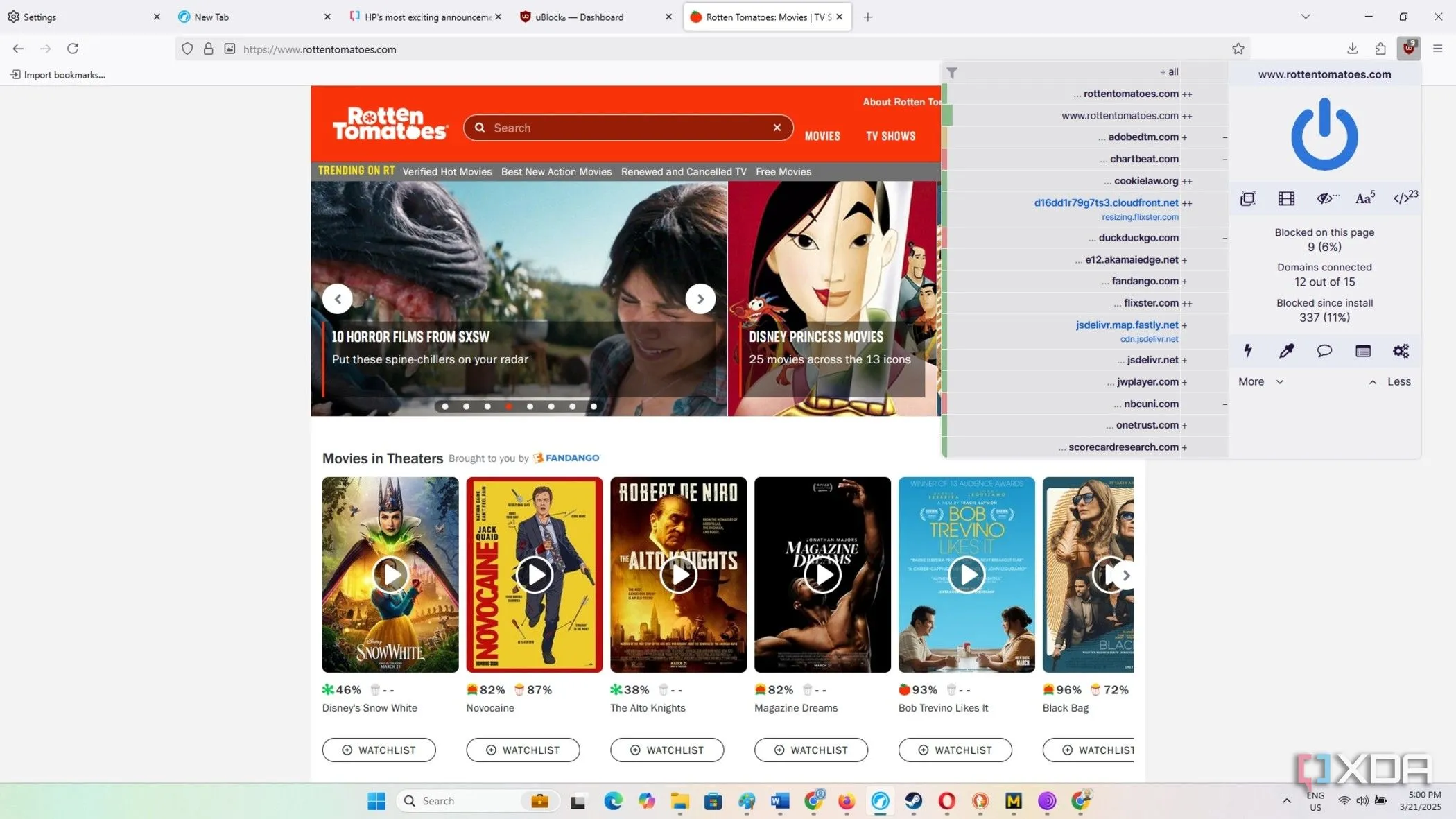 Tính năng chặn quảng cáo tích hợp trên trình duyệt LibreWolf, giúp duyệt web không gián đoạn.