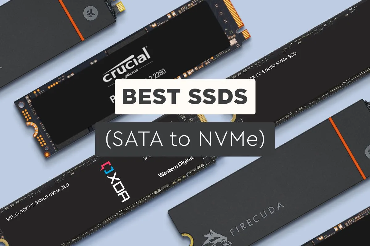 Tổng hợp các loại ổ cứng SSD tốt nhất hiện nay, từ SATA đến NVMe, để lựa chọn khi cần thay thế SSD cũ