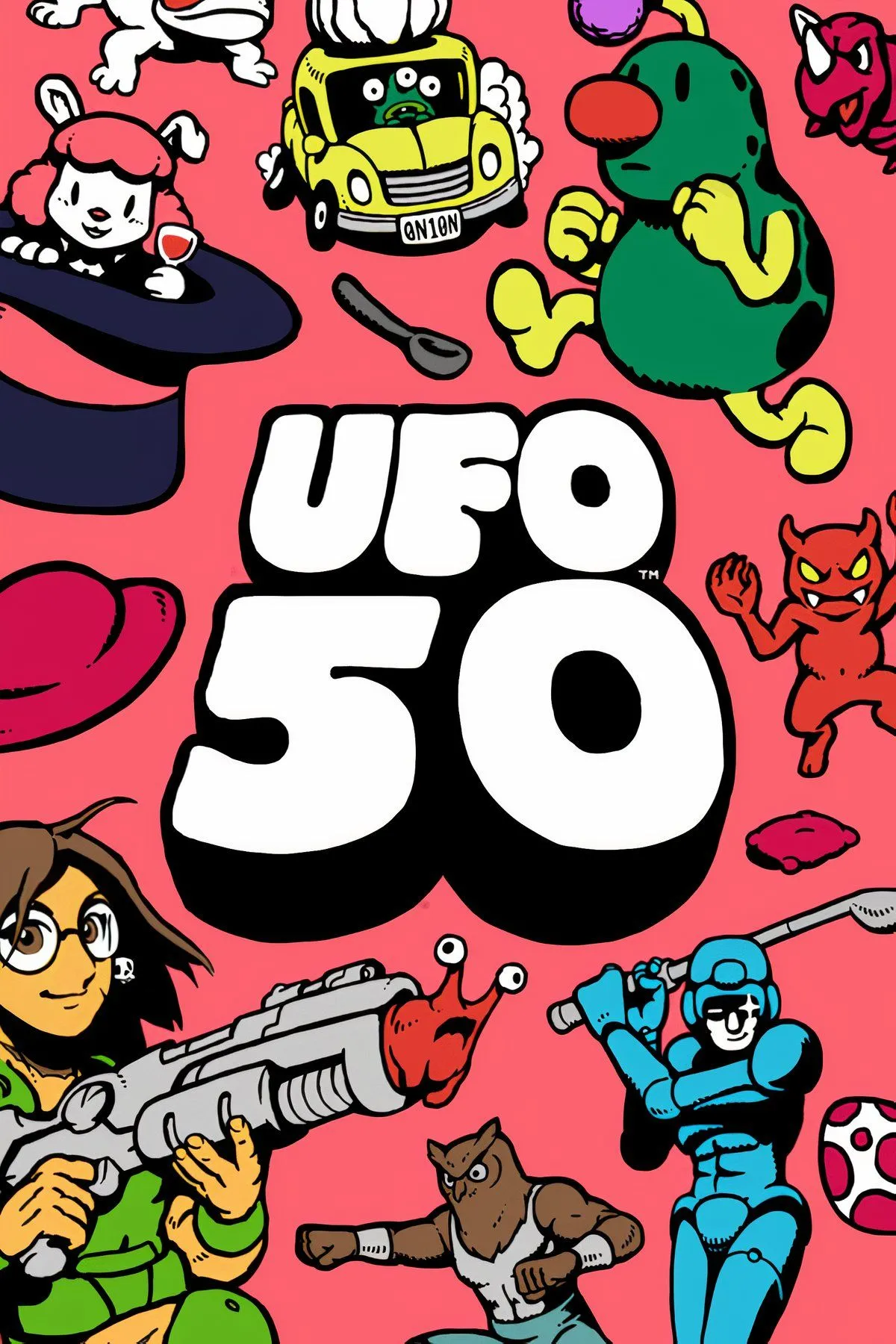 Tổng hợp các trò chơi 8-bit đa dạng trong bộ sưu tập UFO 50