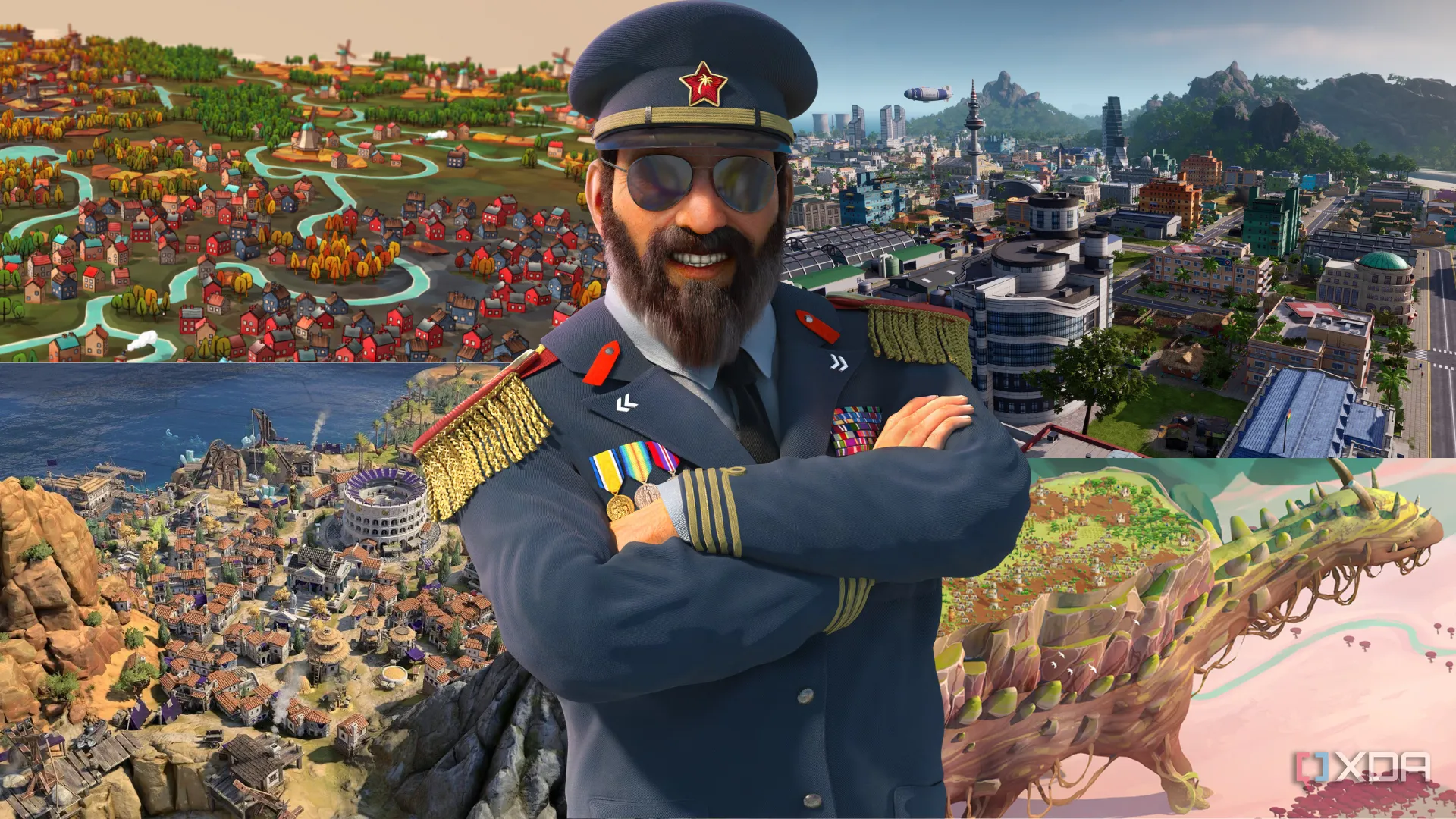 Tổng hợp các tựa game xây dựng thành phố (city-builder) nổi bật trên Steam, minh họa cho thể loại của Frostpunk 1886.