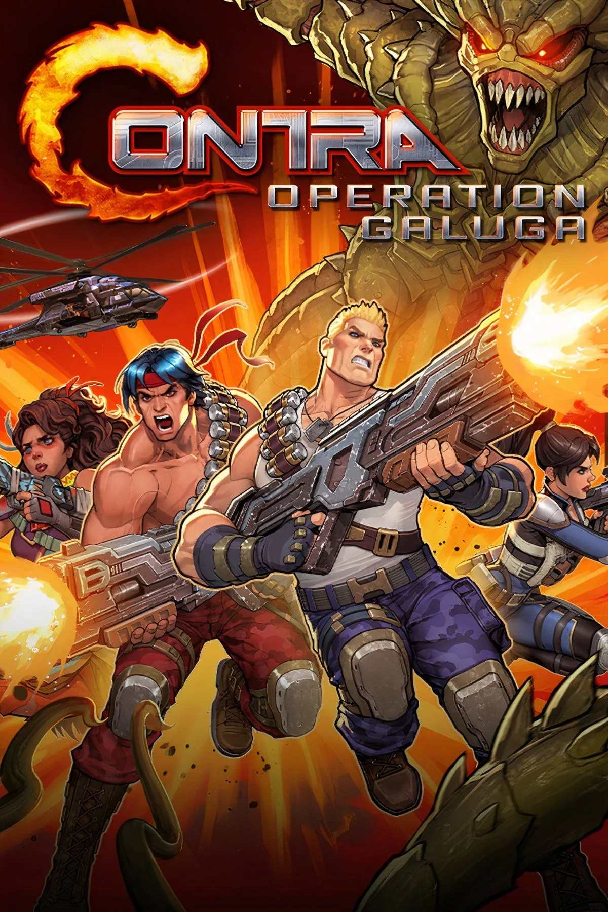 Tổng hợp hình ảnh gameplay của Contra: Operation Galuga, tựa game kế thừa tinh thần Contra 3 trên SNES