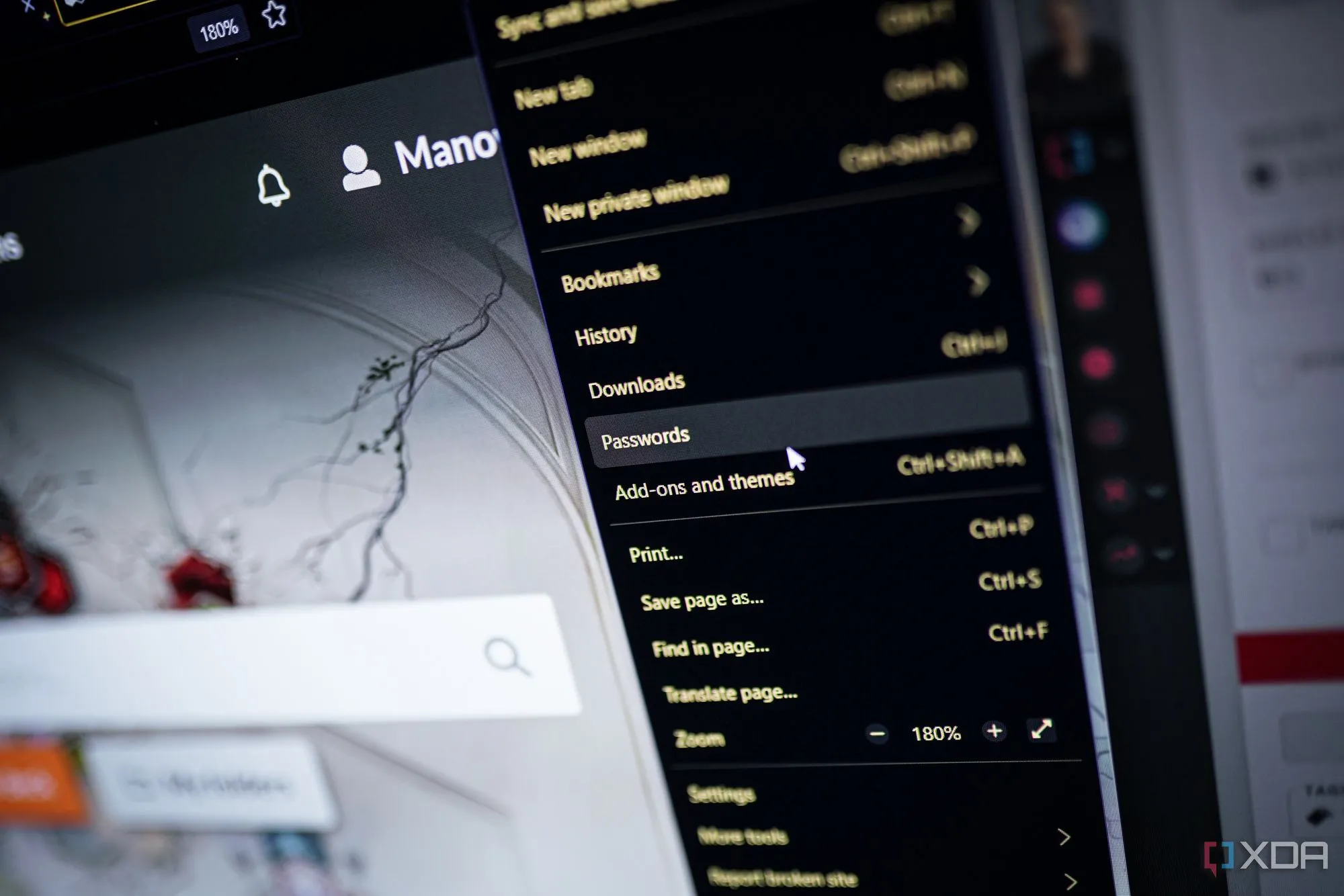 Trình quản lý mật khẩu trong trình duyệt Firefox