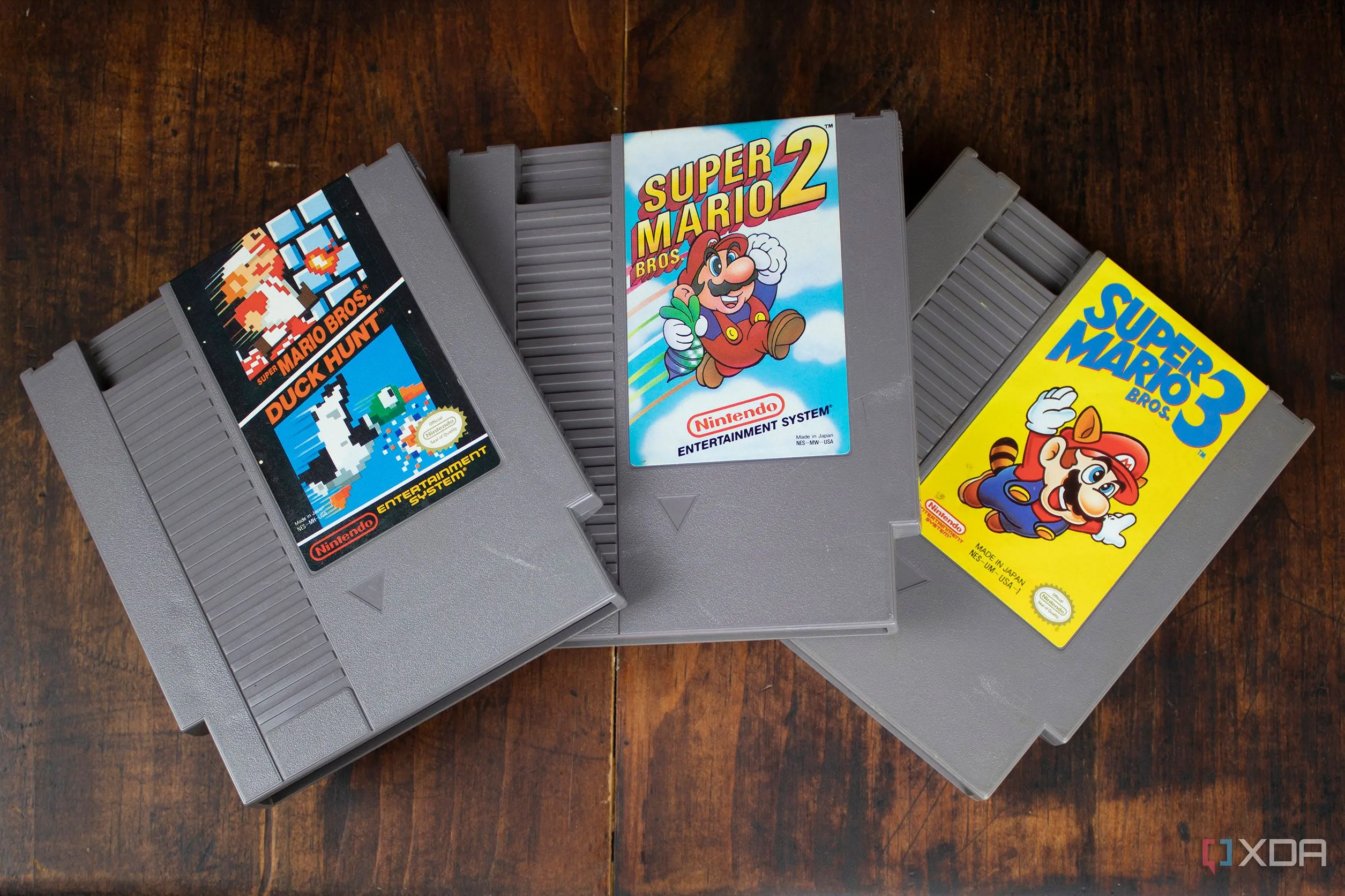 Trọn bộ ba game Super Mario Bros trên máy NES
