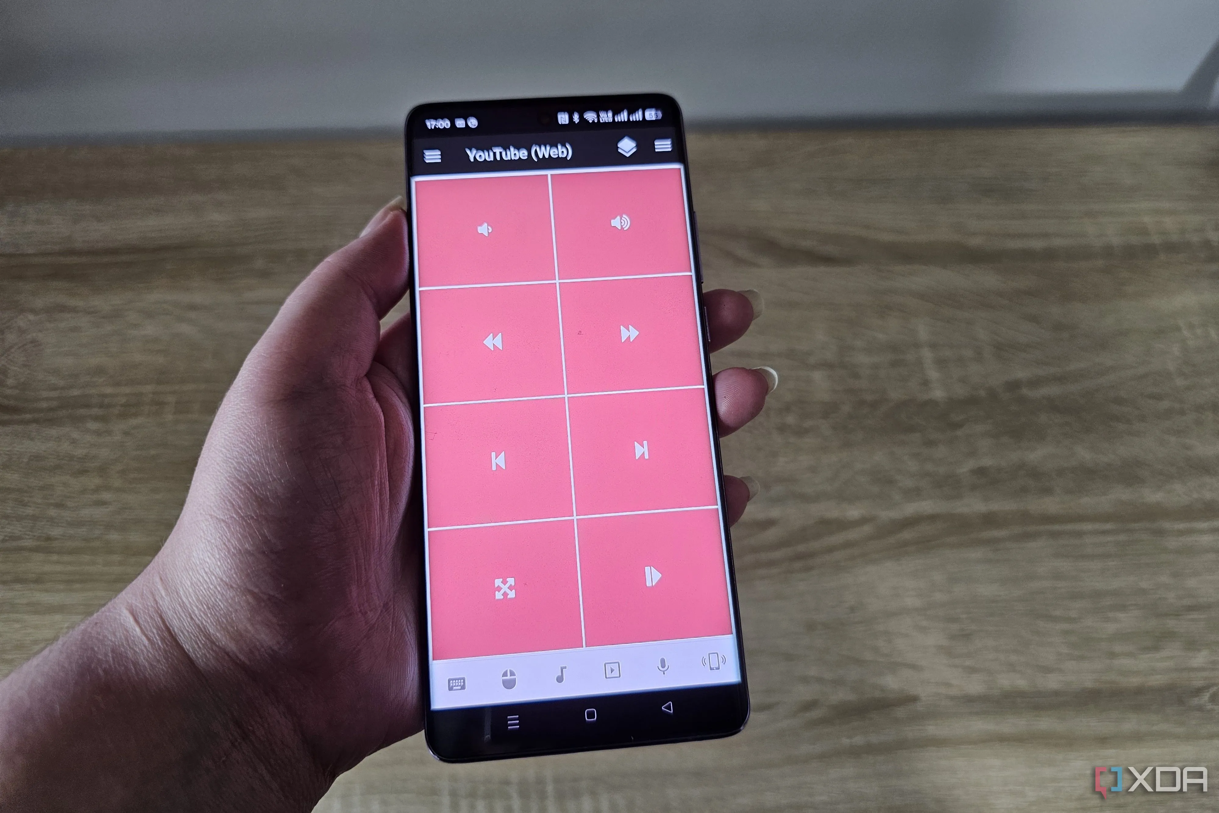 Tùy chọn điều khiển YouTube trên web của Unified Remote
