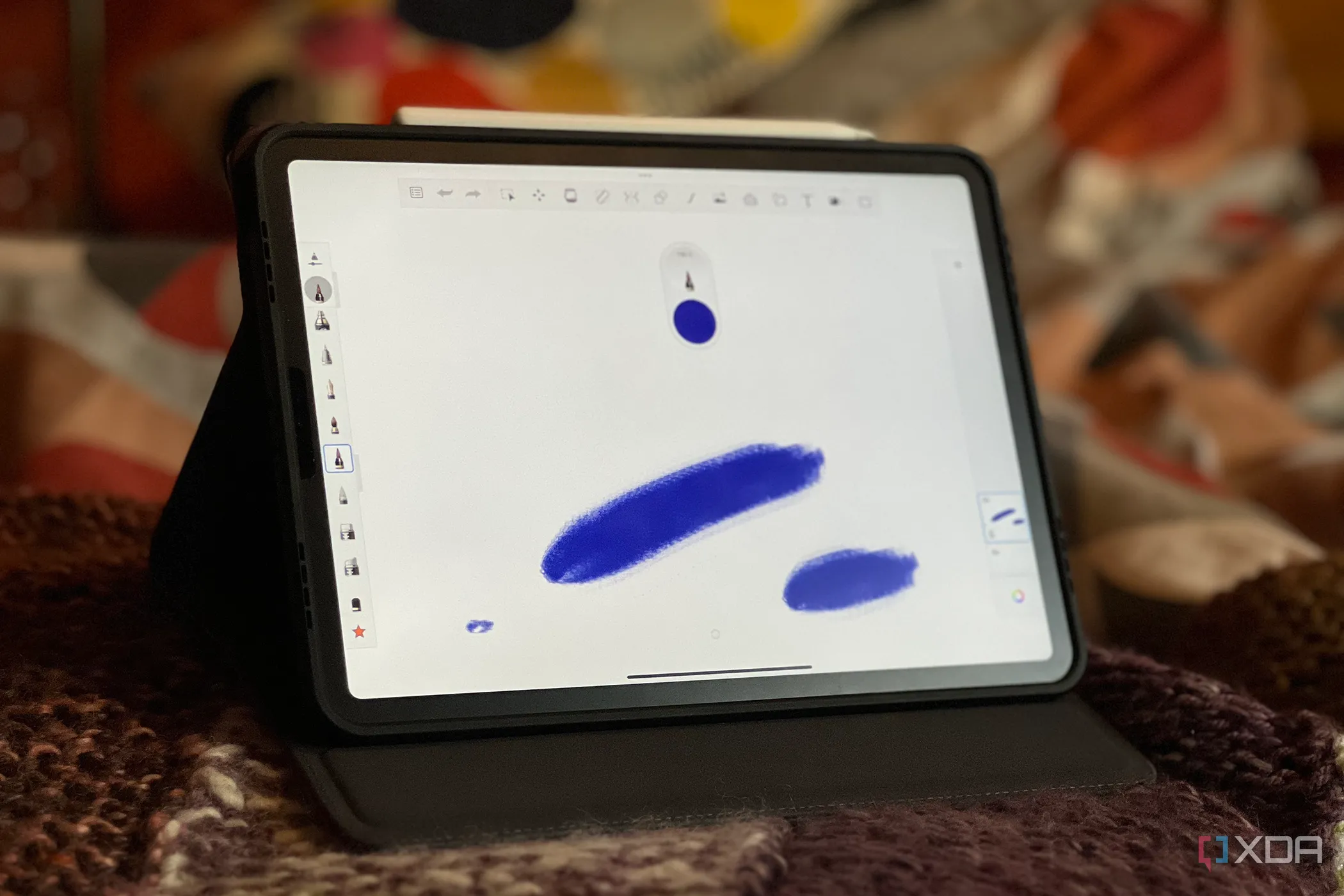 Ứng dụng Sketchbook trên iPad