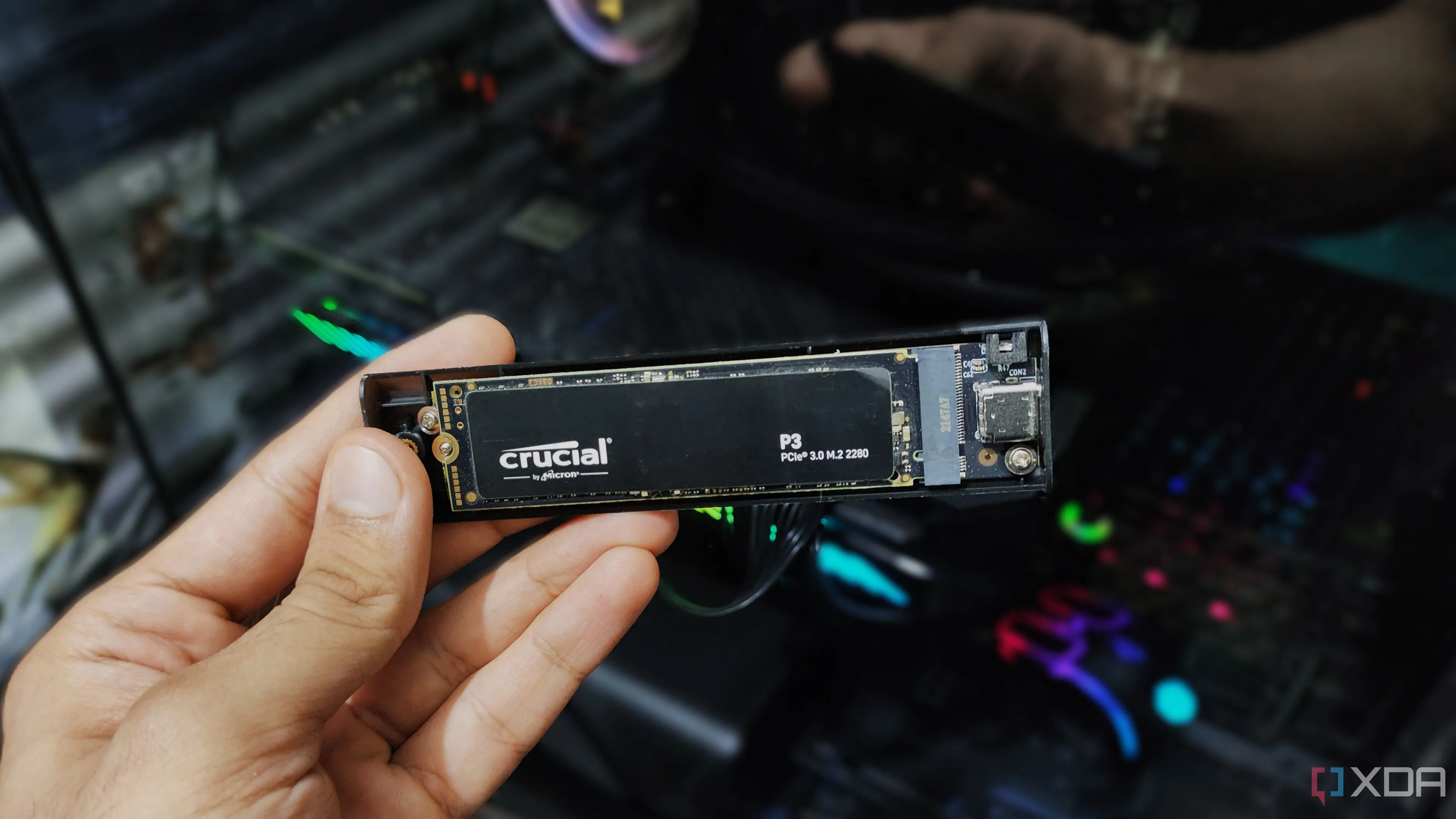 Vỏ bọc NVMe giúp tái sử dụng ổ cứng SSD cũ một cách dễ dàng và hiệu quả
