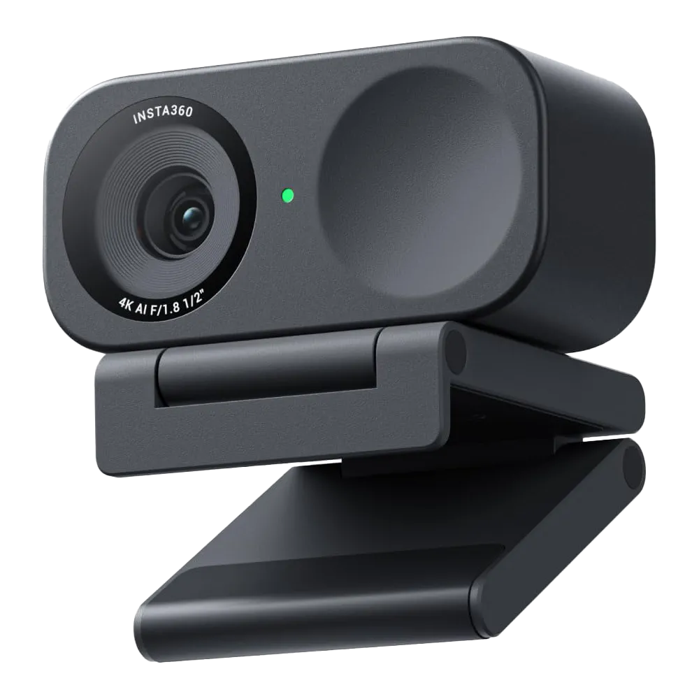 Webcam Insta360 Link 2C với thiết kế nhỏ gọn và khả năng quay 4K HDR