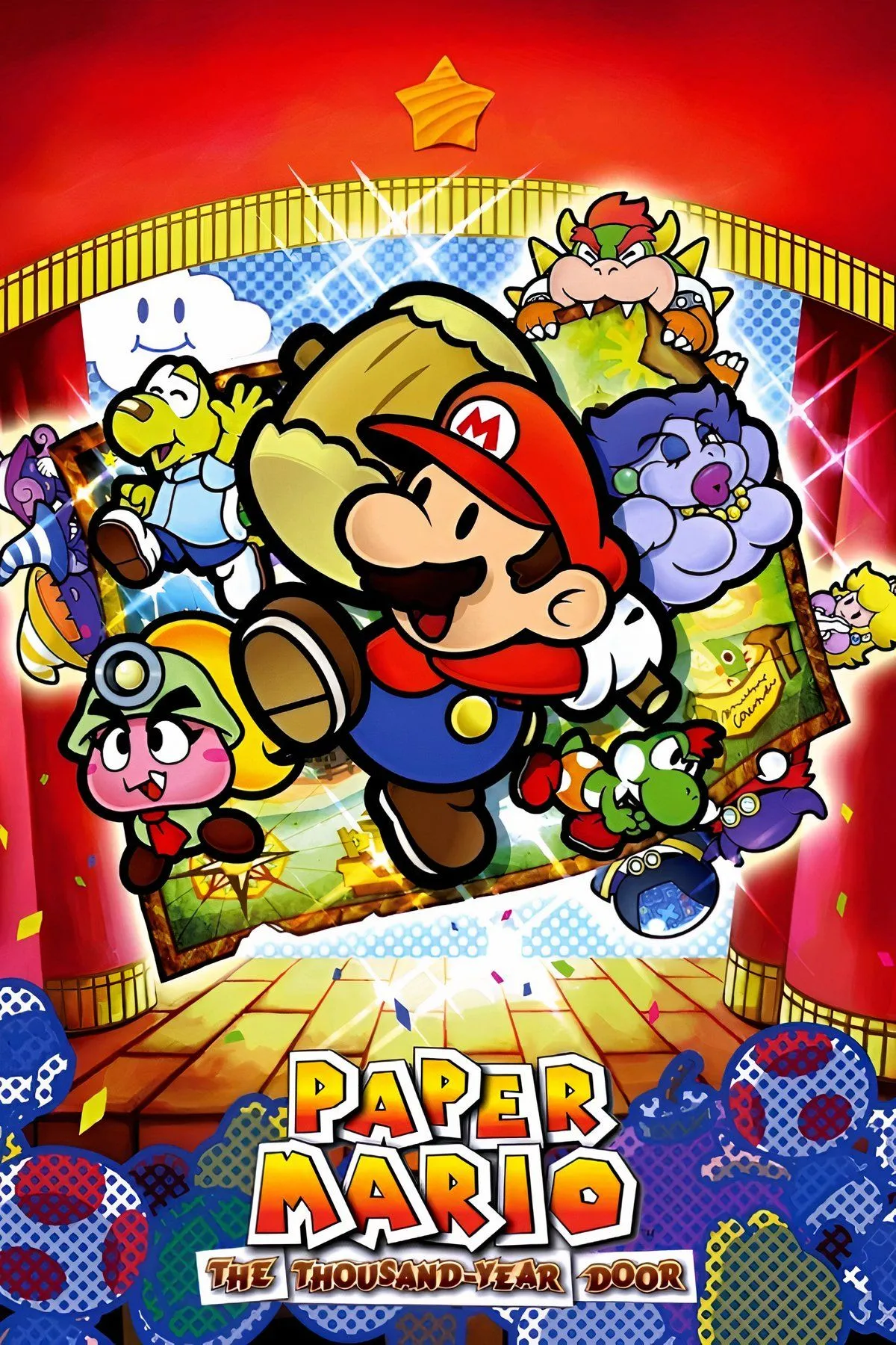 Yoshi trong tựa game nhập vai Paper Mario: The Thousand-Year Door
